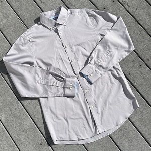 Gray IZOD Button Down Dress Shirt